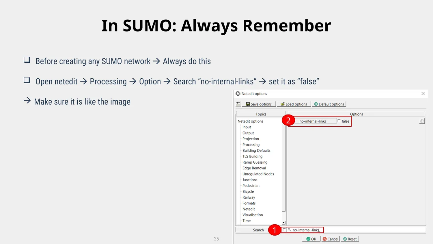 NetEdit no-internal-links option set to false